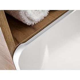 Szafka pod umywalkę 80 cm 2 szuflady