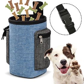 Torba na smakołyki dla psa MAILO niebieska