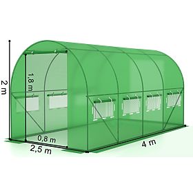 Tunel ogrodowy AUREA 2,5x4m