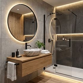 Umywalka meblowa Rea Sofia Stone, Rea