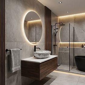 Umywalka meblowa Rea Sofia Stone, Rea