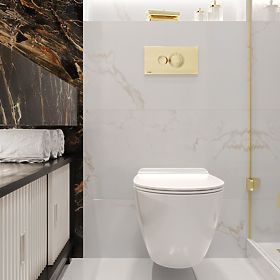 Wisząca misa WC Rea Carter N2 Rimless, Rea