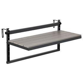 Wiszący stolik balkonowy AGATTI BIS STONEWOOD