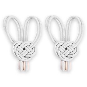 Zasłony - akcesoria EDMONTON kolor biały ameliahome