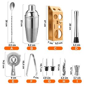 Zestaw barmański BRADFORD 10 sztuk