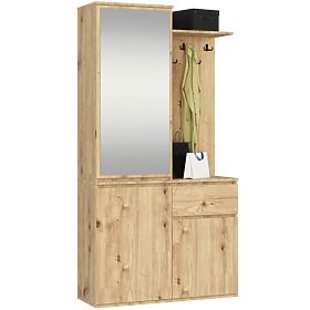 ZESTAW DO PRZEDPOKOJU ENTRO PK DĄB ARTISAN