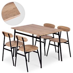 Zestaw mebli do jadalni kuchni stół + 4 krzesła OSLO ModernHome, MODERNHOME