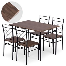 Zestaw mebli do jadalni kuchni stół + 4 krzesła VERONA ModernHome, MODERNHOME